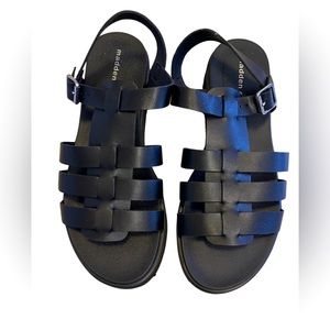 Madden Girl women black sandals